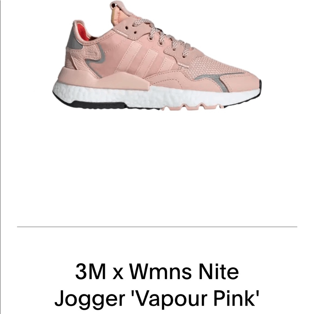 Nite joggers in ice pink with 3M